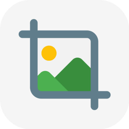 Photo Crop, Resize &amp; Compress, Change Image Shape icon