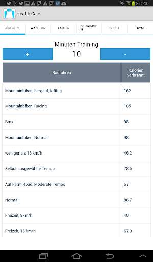 Gesundheit Rechner screenshot 10