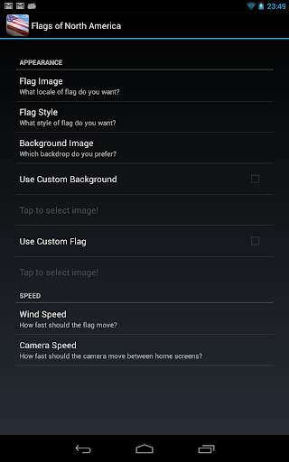 NA Flags Free Live Wallpaper screenshot 9