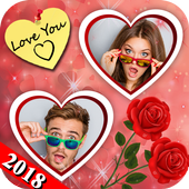 Valentine Day DP Photo Frames icon