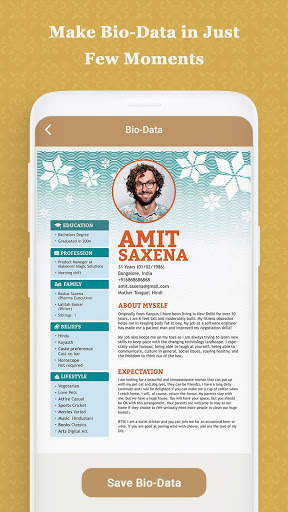 Biodata Maker - Marriage Biodata screenshot 1