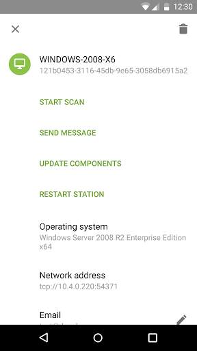 Dr.Web Mobile Control Center screenshot 5