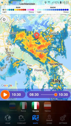 WETTER PREMIUM Tage Prognose, Regenradar & Widgets screenshot 3