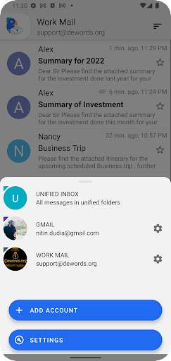 Bird Mail -Email App screenshot 6