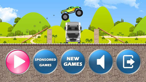 Monster Car: Bumpy Road स्क्रीनशॉट 1