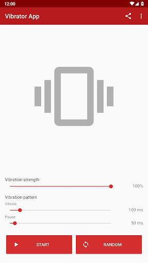 Vibrator App screenshot 1