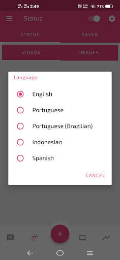 Alina WA Chatbot screenshot 1