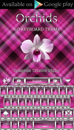 Orchids Go Launcher  theme screenshot 8