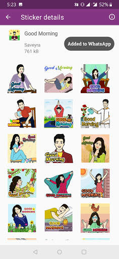 Saveyra Stickers screenshot 4