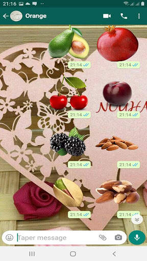 Food Stickers For WhatsApp screenshot 1