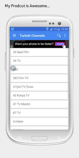 Türkei TV Sat Info screenshot 2