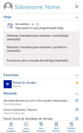 Dynamics 365 for Phones screenshot 1