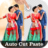 Auto Cut Paste Photo - Photo Background Changer أيقونة