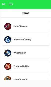 Build Mobile Legends screenshot 4