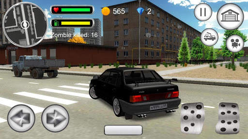 Driver 3D: Lada Samara 2115 simulator screenshot 2