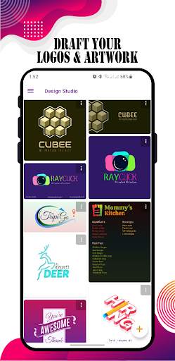 Design Studio: Graphic Design, Invite & Logo Maker स्क्रीनशॉट 3