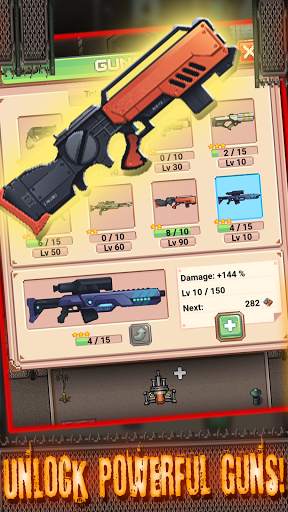Idle Zombie Shelter: Build and Battle screenshot 2