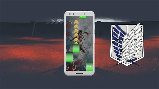 Attack On Titan Piano Tiles screenshot 8
