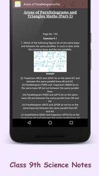CBSE 9th Maths Class Notes screenshot 2