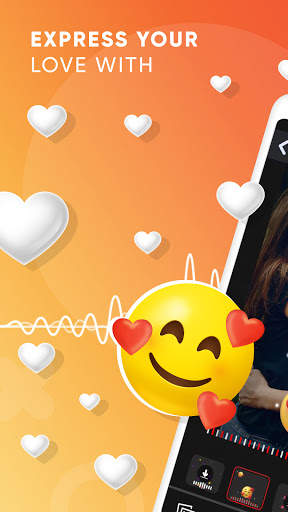 Love Beats - MBit Particle.ly Video Status Maker screenshot 1