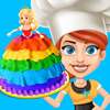 Unicorn Doll Cake - Sweet Rainbow Cupcake Desserts logo