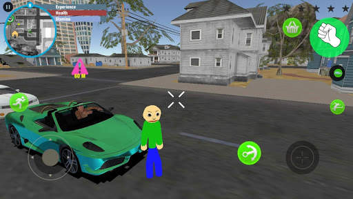 Mad Stickman Rope Hero Gangster Crime Vice Town screenshot 2