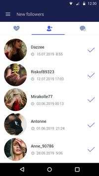 Likes followers on Instagram screenshot 3
