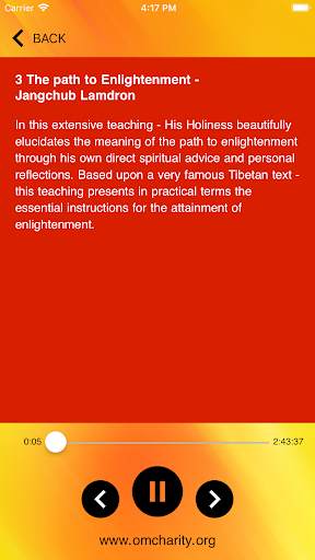 BuddhaApp screenshot 3