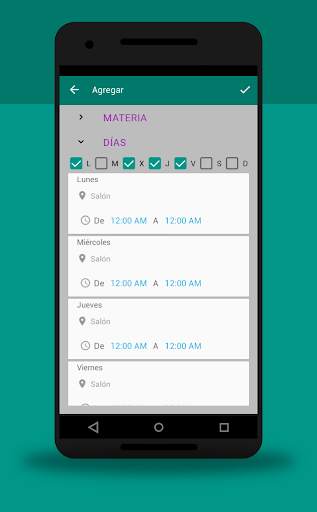 My Class Schedule screenshot 3