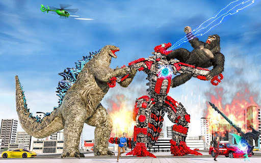 King Kong Attack Godzilla Game screenshot 2