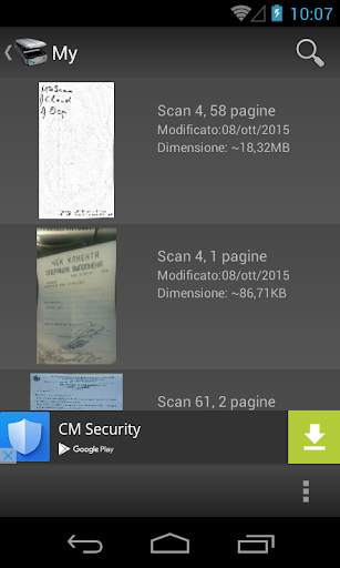 Jet Scanner Lite. Scan to PDF screenshot 4