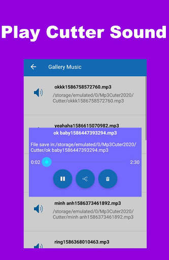 MP3 Cutter and Audio Cutter screenshot 3
