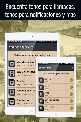 tonos de tren para celular, sonidos de trenes screenshot 9
