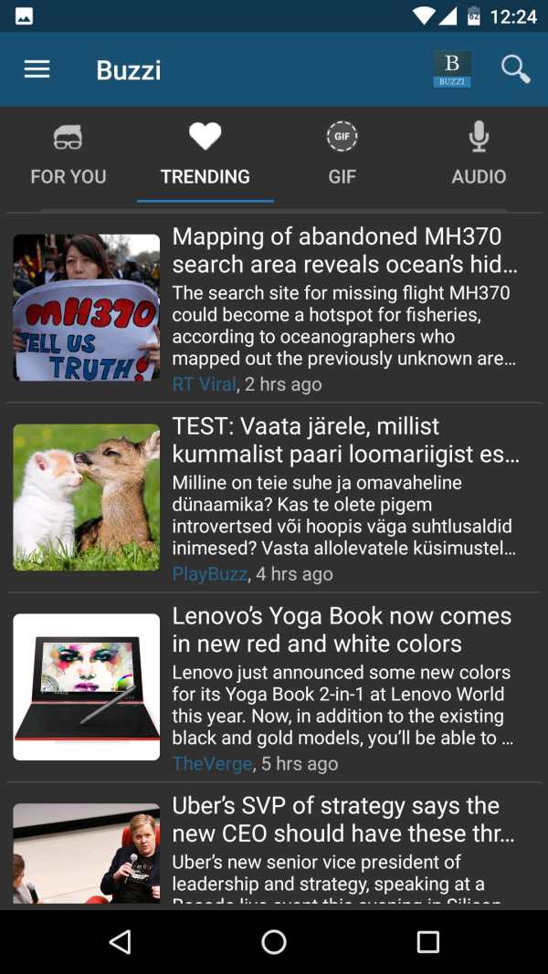 Buzzi screenshot 2