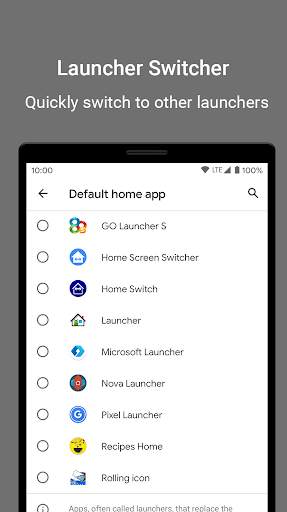 Uninstall Launcher - Home Screen Reset & Switcher 2 تصوير الشاشة