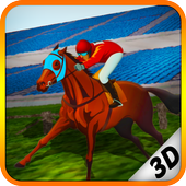 Horce Race Derby 2018 3D icon
