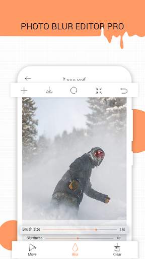 Photo Blur Editor Pro 4 تصوير الشاشة