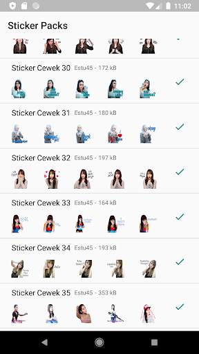 Beautiful & Sexy Girl Sticker forWAStickerApps screenshot 5