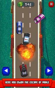 Pablo Escobar Escape Highway Run 2D Car Race screenshot 1