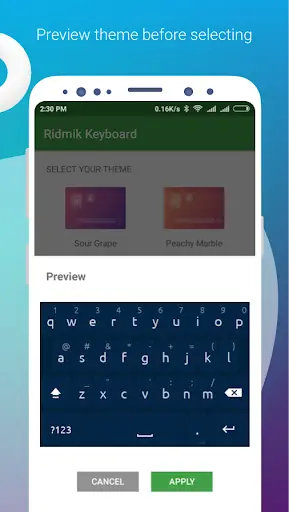 Ridmik Classic Keyboard screenshot 3