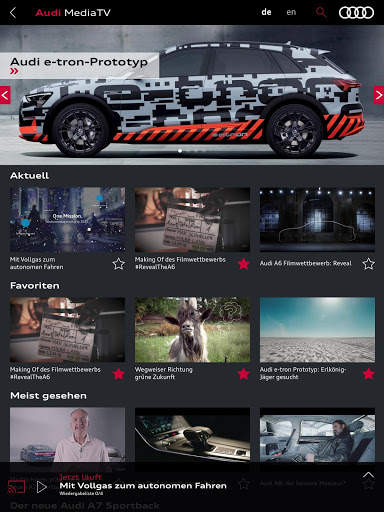 Audi MediaTV screenshot 15