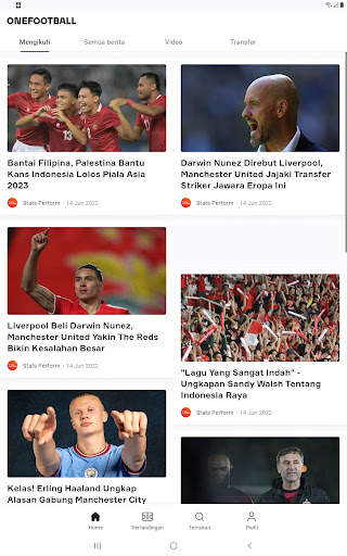 OneFootball - Hasil dan berita screenshot 21