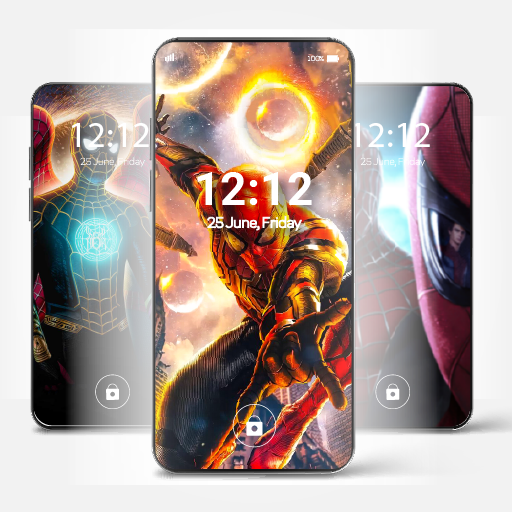 Spider 4K Man Wallpapers Live. icon