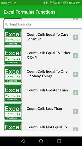 Learn Excel Formulas Functions screenshot 3