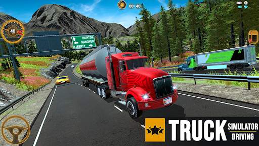 Truck Simulator Driving Games screenshot 22