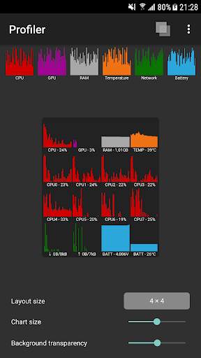 Profiler screenshot 1