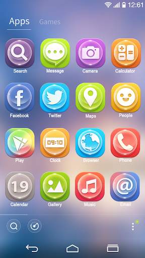 Clean GO Launcher Theme screenshot 3