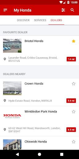My Honda screenshot 5