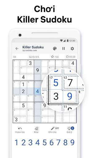 Killer Sudoku của Sudoku.com screenshot 1