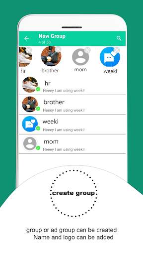 weeki Messenger screenshot 4